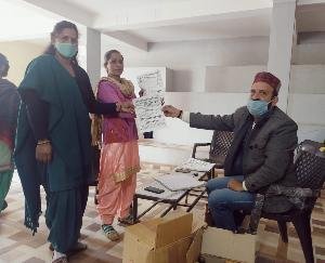Anemia screening of 379 patients in Gram Panchayat Jadla, Nalka, Chamiyan and Banasar