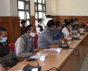 आयुष्मान भारत योजना की समीक्षा बैठक आयोजित