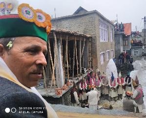 Your celebration was organized in Lahaul, technical education minister Dr. Ramlal Markandeya also attended