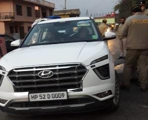 Dadlaghat police challaned Zero Tolerance Day BJP MLA Vikram Jariyal's car