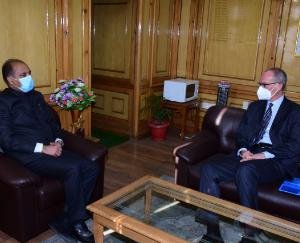 Switzerland's ambassador to India met Chief Minister Jairam Thakur, said - Switzerland is the 12th largest investor in India