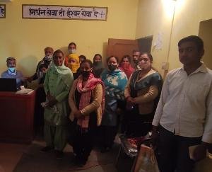 Training camp organized in Dadlaghat Gram Panchayat Parnu