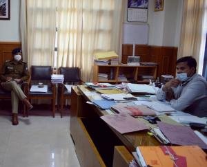 SDM organized review meeting regarding covid-19