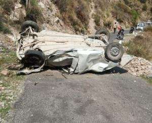 Road accident occurred in Kullu, 3 people died