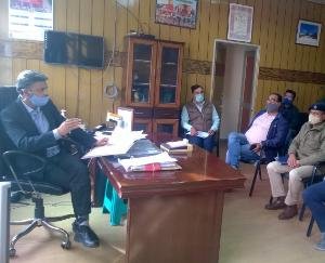  a meeting was held with the Board members