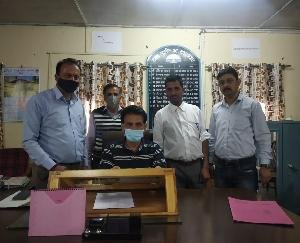 Members of Bharatiya Kisan Sangh Khand Kunihar submitted memorandum to Chief Minister